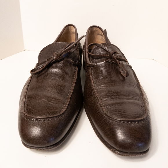 Vintage Leather Sloop for a Suitable Wardrobe Loafers - Picture 1 of 8
